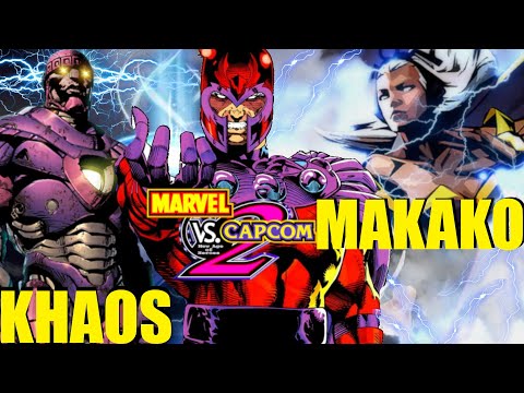 MvC2 Mvci Umvc3 Khaos (K1 Berserker) vs Makako (PS3)