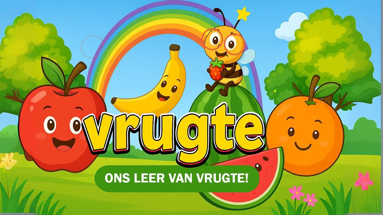 Ons leer van vrugte | Fruits in Afrikaans