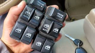 2004 Chevrolet Impala Power Window Switch Replacement - Driver's Side