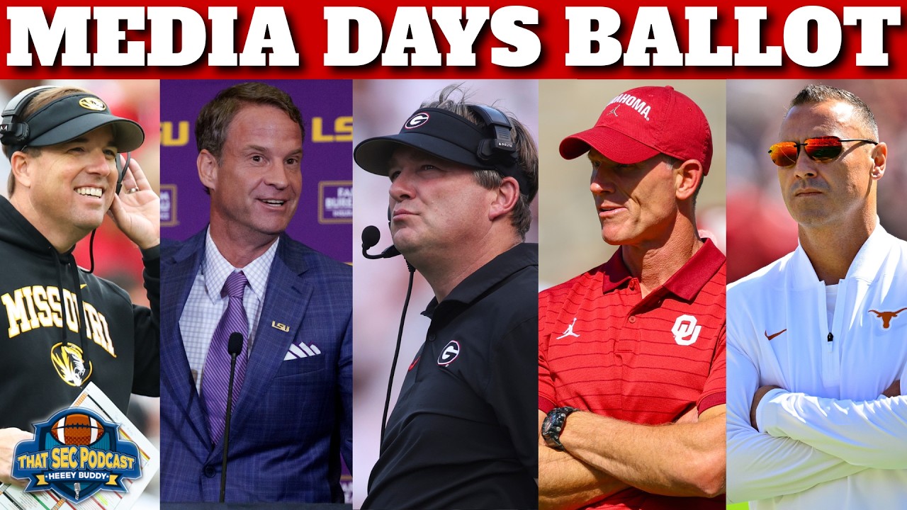Mike's SEC Media Days Ballot REVEAL 2026