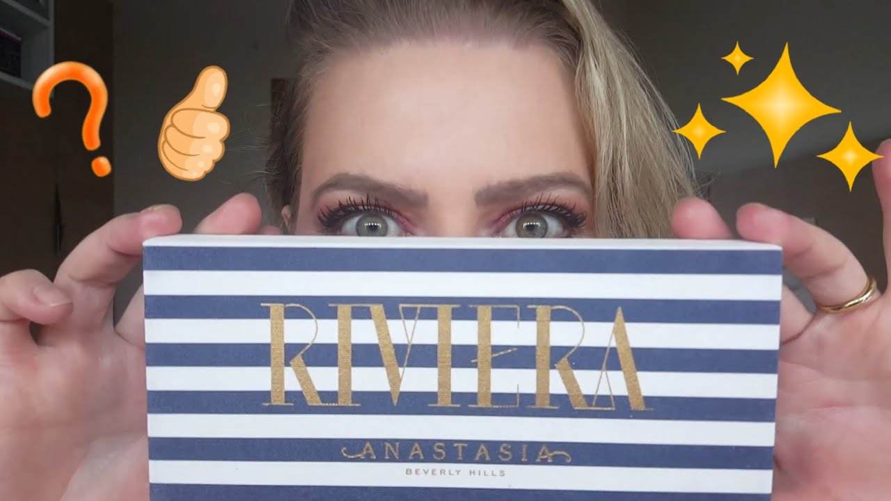 Palette RIVIERA Anastasia Beverly Hills - Review / Primeiras Impressões | Fabulous Makeup