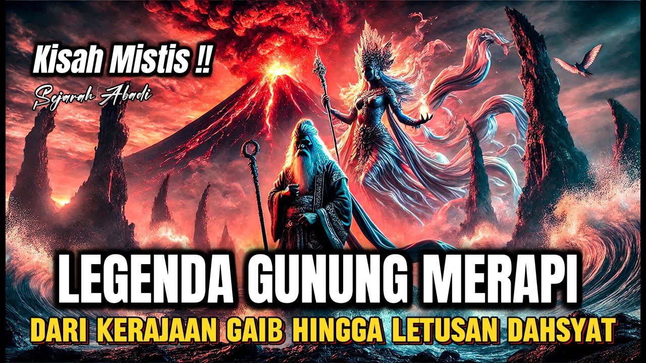 Legenda Gunung Merapi | Cerita Rakyat Jawa Tengah | Kisah Nusantara