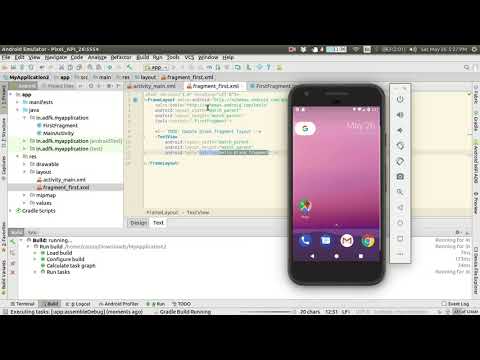 Lesson 1 - Create Android Fragment and add it via xml