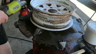 How to Prep a Rusty Trailer Wheel