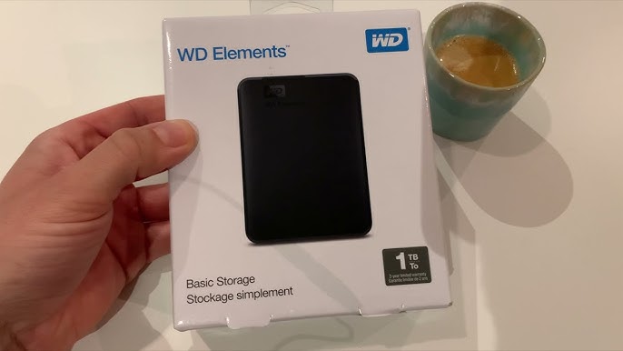 WD 4 TB Elements Portable External Hard Drive - USB 3.0, Black