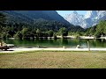 Озеро Ясна Краньска Гора Словения /Jezero Jasna Kranjska Gora Slovenija