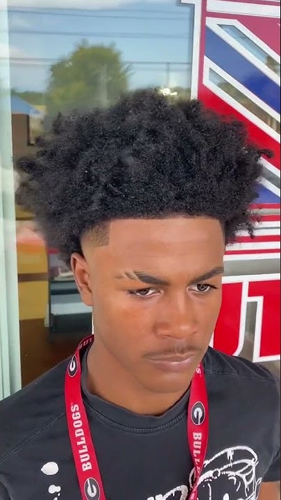  Temp fade with blowout & sponge 💈🔥 - YouTube