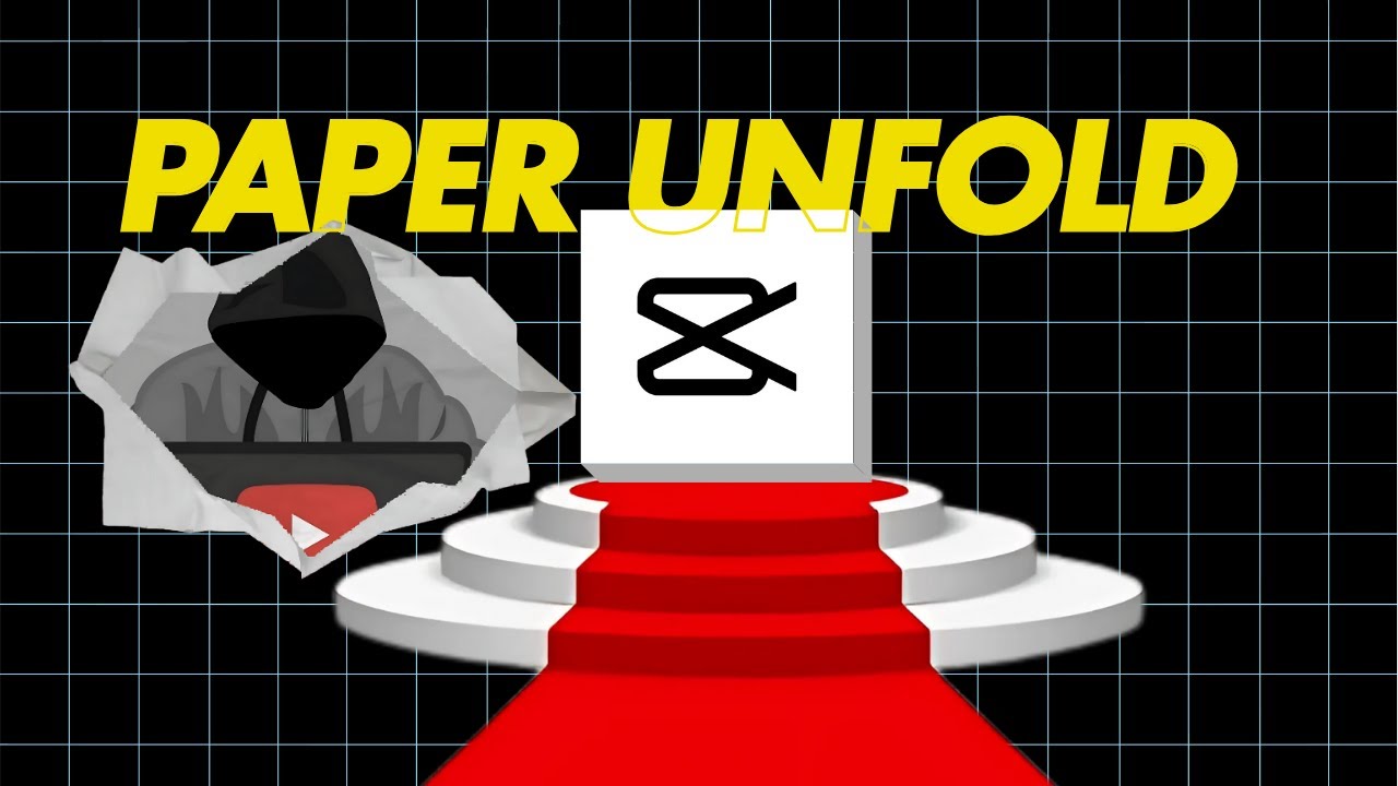 Paper Unfold Effect Tutorial for CapCut - YouTube