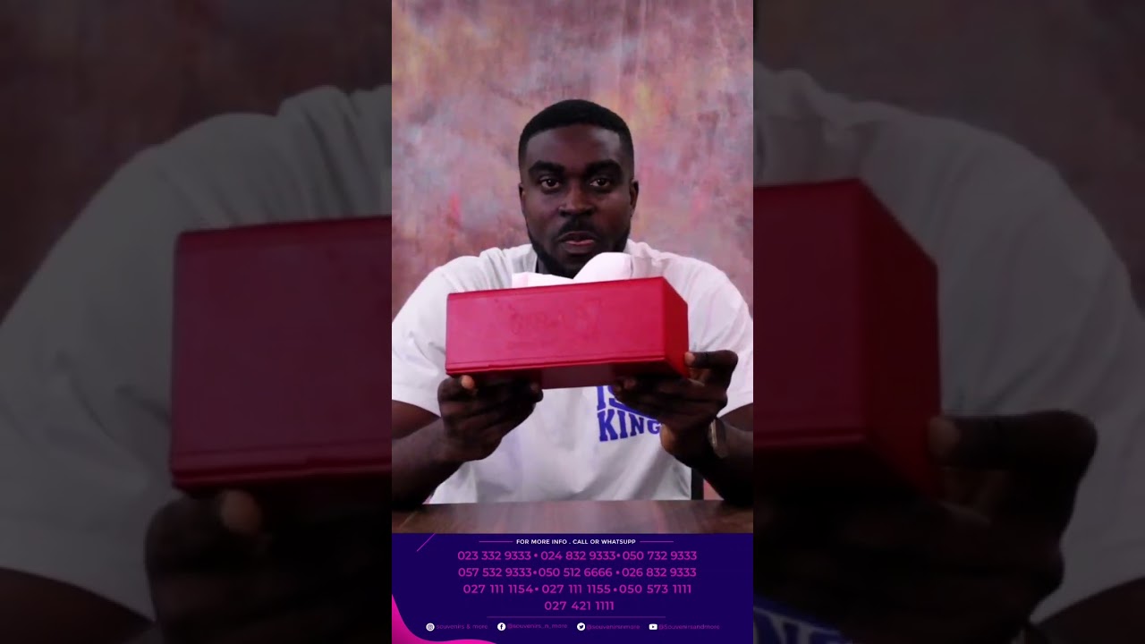 Customized tissue boxes 😍 Souvenirs & More. 