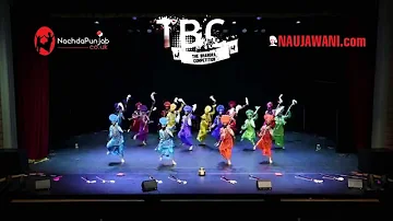 Nachda Sansaar Bhangra Club at TBC 2014 (The Bhangra Competition) - 2nd place