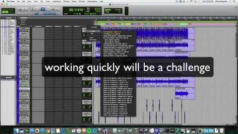 Quick Session I/O Import in Pro Tools