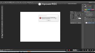 Could not place the document because the file-format module cannot parse the file on Photoshop