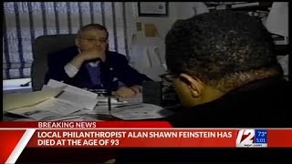 Alan Shawn Feinstein, educational philanthropist, dies at 93