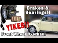 VW Beetle Front Brakes & Bearings Disaster! What a mess!!