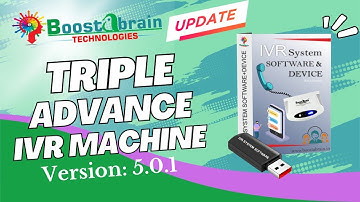Latest Update: Triple Advance IVR Machine advanced Update Interface #ivr #ivrsystem