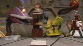 MST3K: Joel freaks out Crow and Tom with a puppet