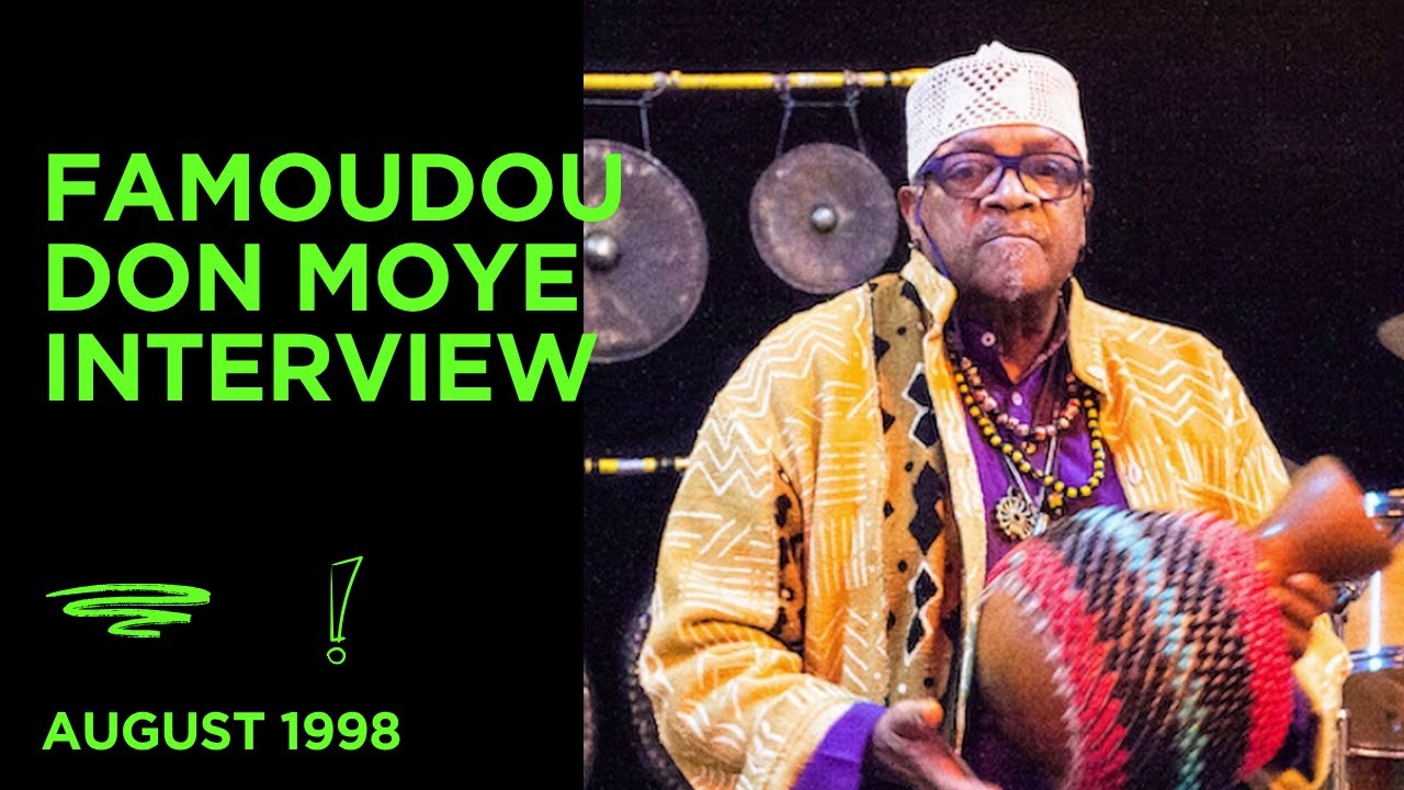 Famoudou Don Moye Interview - August 1998 - YouTube
