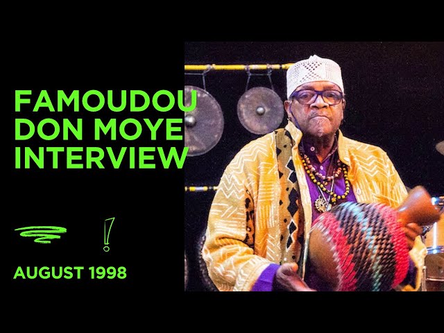 Famoudou Don Moye Interview - August 1998 - YouTube
