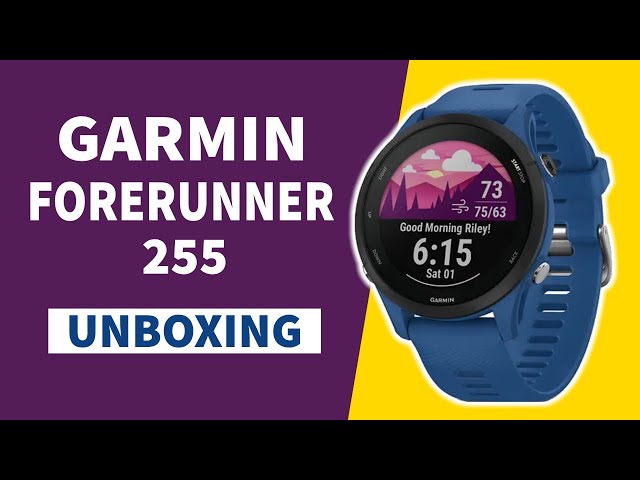 Montre GPS GARMIN Forerunner 255 tidal blue