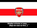 Arsenal Football Club Anthem (Lyrics) - Hino do Arsenal FC (letra)