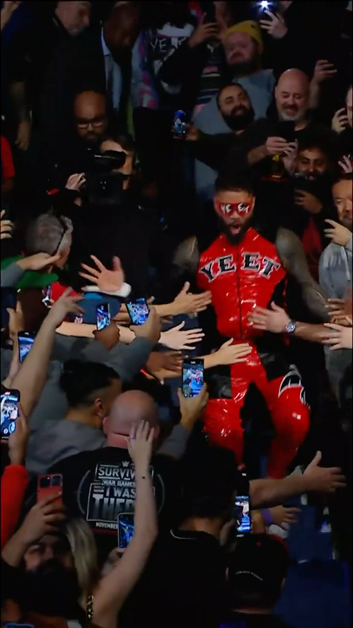Jey Uso knows how to make an entrance! ??? #SurvivorSeries #WarGames