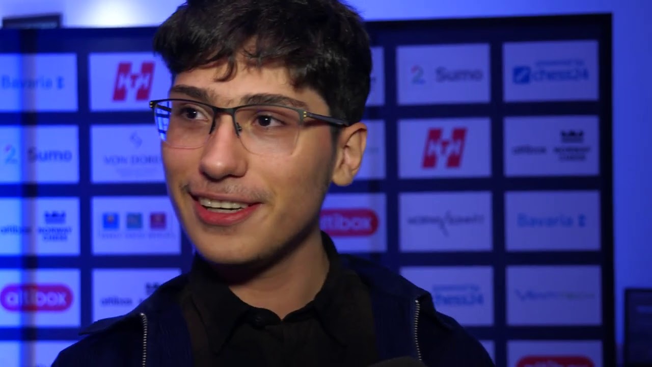 Alireza Firouzja - Post Round 2 Interview 