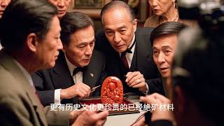 頤和園古文物宮廷珍藏系列-紅玉子岡牌〈1〉