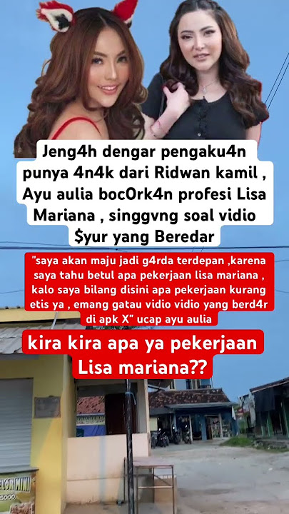 Ayu aulia boc0rkan pekerja Lisa mariana#shorts #viralvideo #fyp