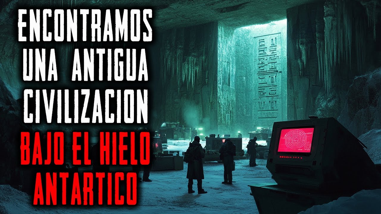 Encontramos Antigua Civilización Bajo el Hielo de Antártida. Historias de Terror