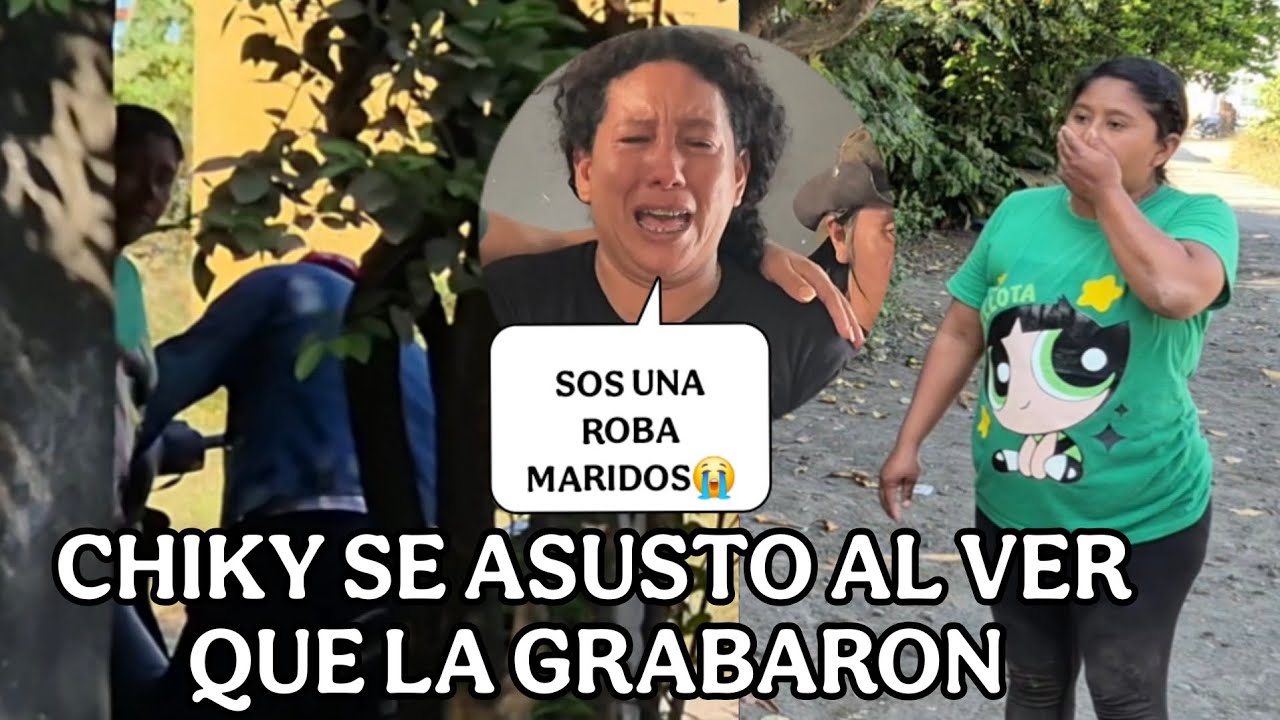 KARINA encontro a MARVIN besándose con CHIKY todo quedo grabado