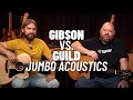 Gibson G-200 EC vs. Guild F-150ce | Which is the Better All-Solid Jumbo?