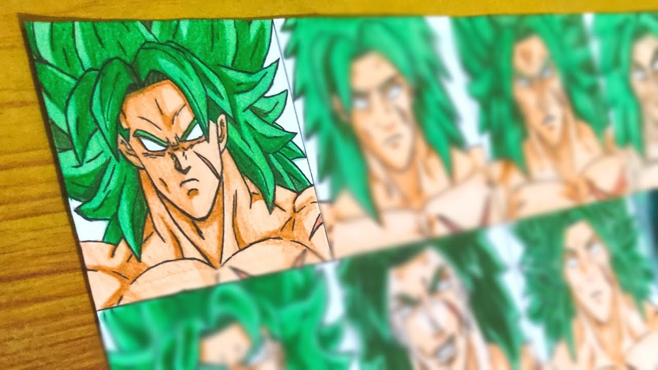 Broly, Dragon Ball #dragonball #dbz #broly #drawing #saiyan #anime  #plusultra