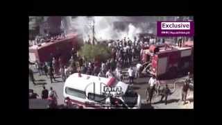 تفجير ساحة الشهداء في جرمانا | المشاهد الكامل