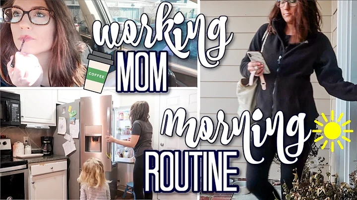 Full Time Working Mom Morning Routine 2020 | Realistic Productive Working Mom Tips