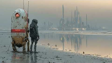 Electric Dreams - Cyberpunk Ambient Dystopia Sounds - Retro Futuristic Sci Fi Music - 1 Hour