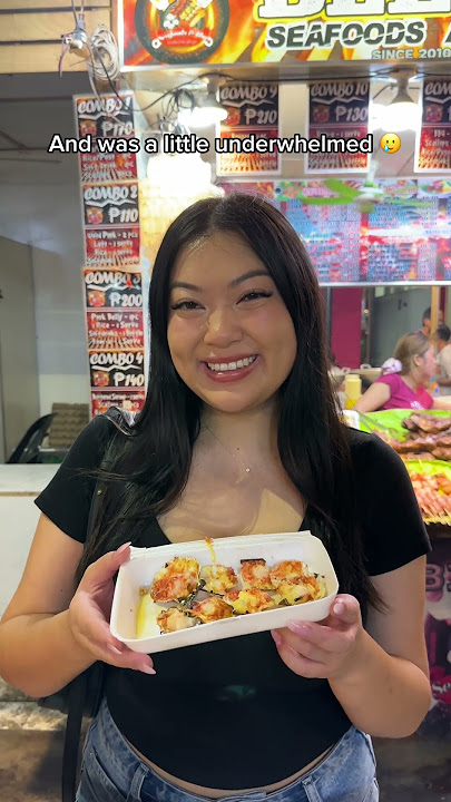 Everything I ate at the Carbon Night Market in Cebu 😍🧠🍨