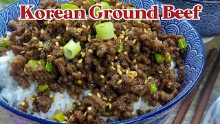 Super Easy | Korean Ground Beef