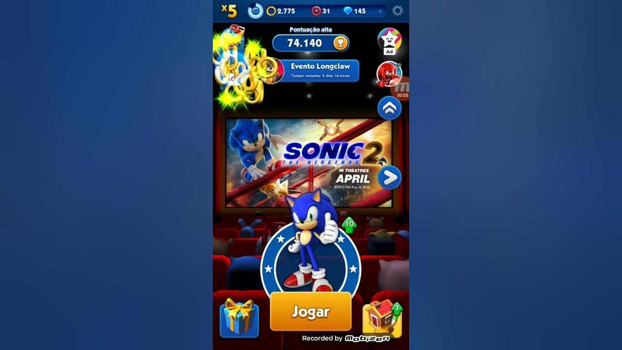 Entre erros e acertos, 'Sonic 2: O Filme' expande o universo do personagem  de forma redundante, porém, divertida - Hojemais de Araçatuba SP