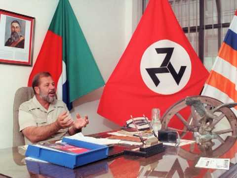 Eugene Terreblanche, head of the South African far-right political