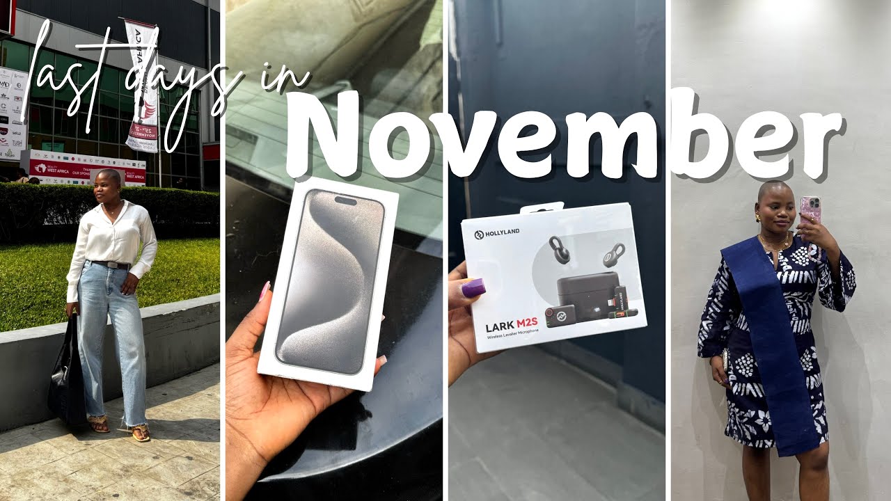 Последние дни ноября 2025 года, новый iPhone, видеоблог о путешествиях.