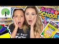 NO BUDGET BACK TO SCHOOL SHOPPING AT DOLLAR TREE! 🤑