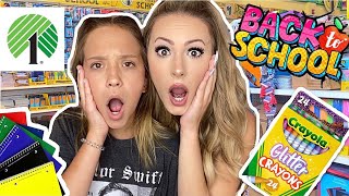 NO BUDGET BACK TO SCHOOL SHOPPING AT DOLLAR TREE! 🤑