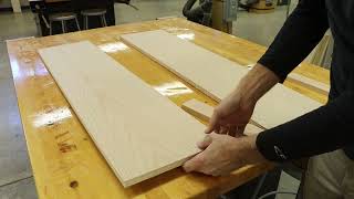 Bookshelf - Step 4a - Carcass Assembly - Bottom Gusset Installation