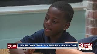 Teacher corps grows with emergency certifications
