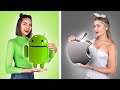 iOS против ANDROID / Если бы предметы были людьми!