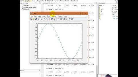 Matlab Ders3 vektör,matris oluşturma ve temel işlemler