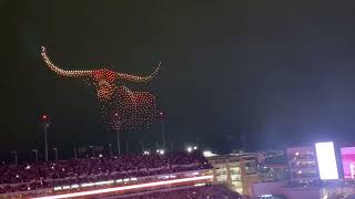 Awesome Longhorns Drone Show then a TD as Texas Beats #3 A&M in Austin! 11/28/25 