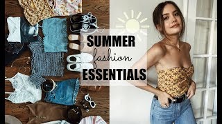 SUMMER FASHION ESSENTIALS