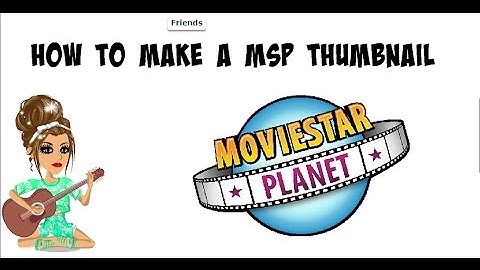 How to make a MSP thumbnail