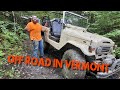 Toyota FJ40 Off road in Rural Vermont! Pilgrimage Overland Event.